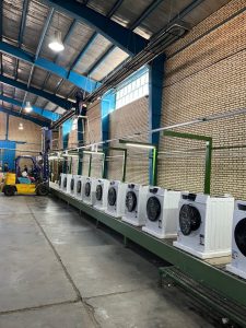 نصب سیستم بخاری تابشی در سالن های صنعتی