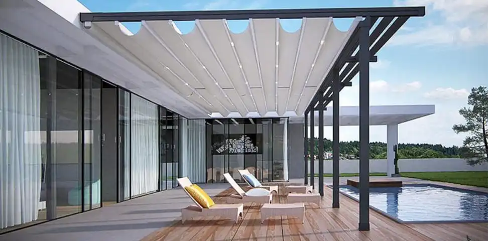 سقف جمع‌شونده چیست؟ راهنمای جامع انواع، مزایا و کاربردها