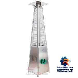 هیتر هرمی تمام استیل 316 ایتالیایی |  گرمایش حرفه‌ای همراه با زیبایی